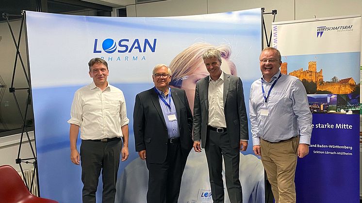 Wirtschaftsrat zu Gast bei Losan Pharma 