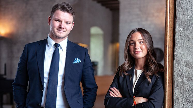 Joachim Léman och Filippa Lenander, Bjurfors Uppsala. 