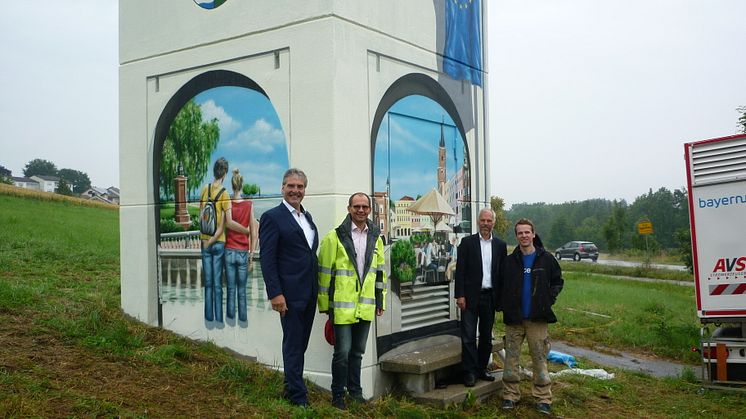 Kunst am Trafo in Eggenfelden