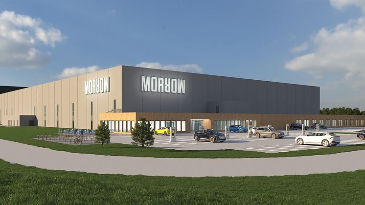 Morrow Batteries is building Battery Cell Factory 1, the first of four construction phases of their gigafactory in Arendal, on the "Battery Coast" of Norway