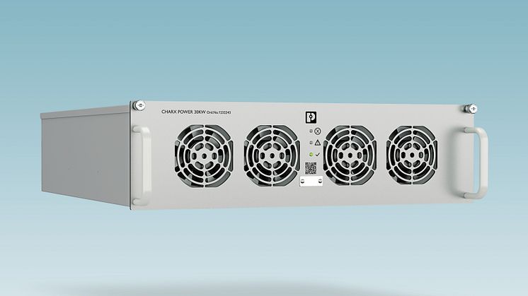 Charx Power er en hurtiglademodul med effektiv DC-effektelektronikk.