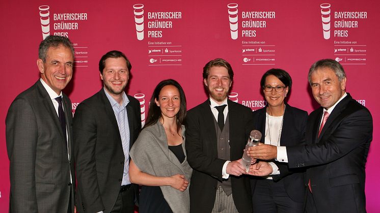 Preisträger TimeRide des Bayerischen Gründerpreises