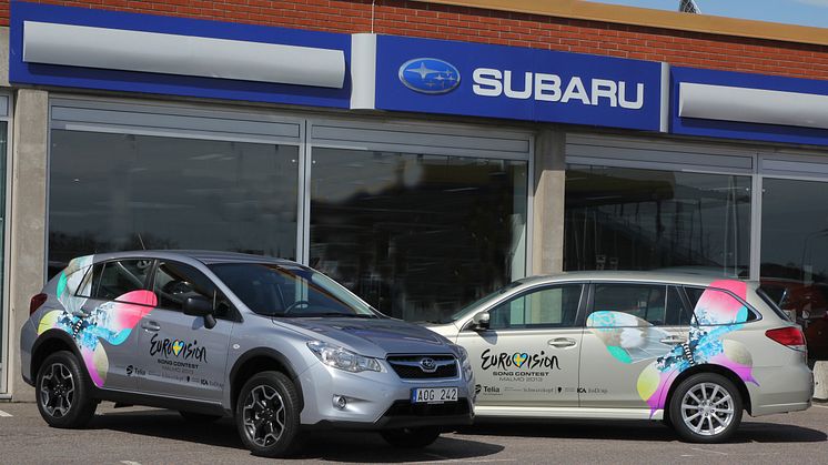 Subaru är officiell bil under Eurovision Song Contest 2013
