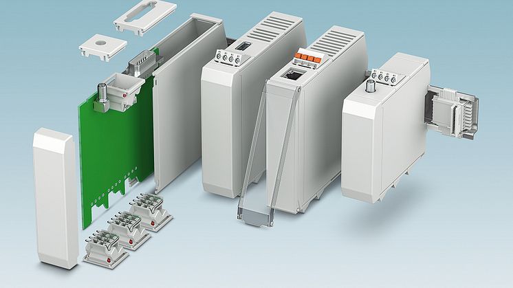 Modulære elektronikhuse i et modulært system