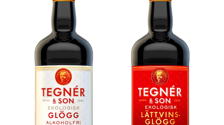 Tegnér och Son lanserar ekologisk lättvinsglögg och alkoholfri glögg