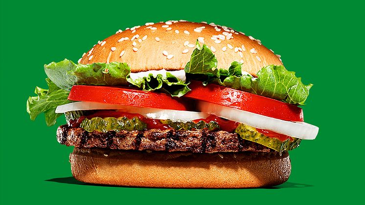 Burger Kings populära växtbaserade burgare får nytt namn