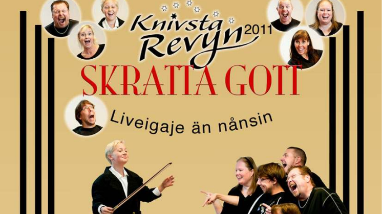 "Skratta Gott" - Årets upplaga av Knivsta Revyn har premiär den 12 november!