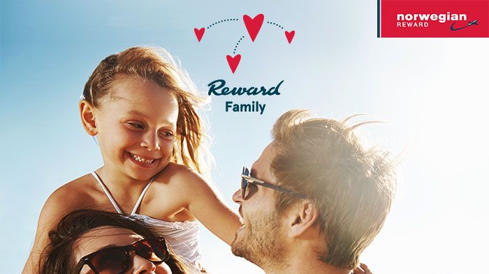 Cuenta Familiar, un nuevo producto de Norwegian Reward para familias y amigos