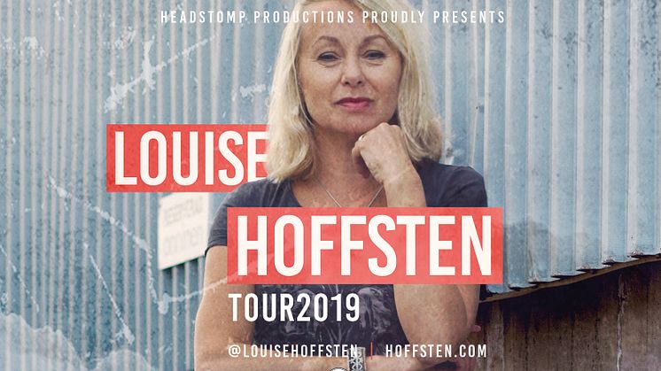 Högaktuell Louise Hoffsten gör turnéstopp i hemstaden Linköping