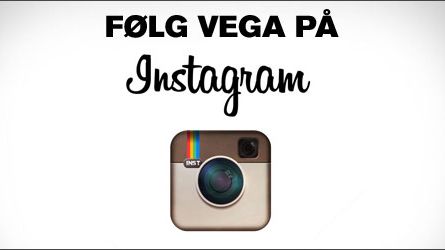 Du kan nu også følge VEGA på Instagram