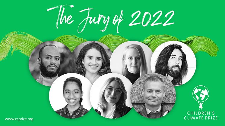 Presenting the jury of the Children's Climate Prize 2022