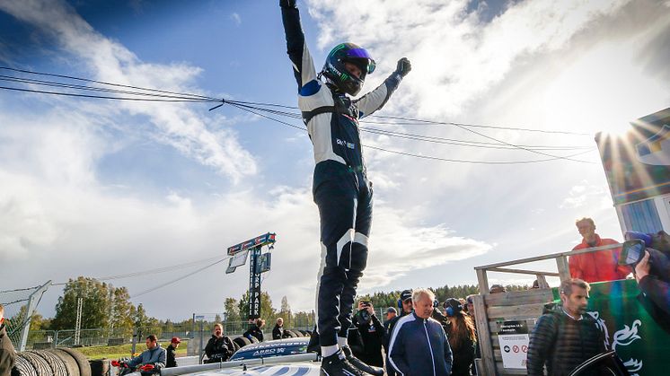 Johan Kristoffersson, STCC-mästare 2018, foto Micke Fransson