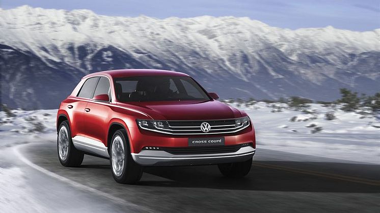 Volkswagen Cross Coupé förbrukar endast 1,8 l/100 km