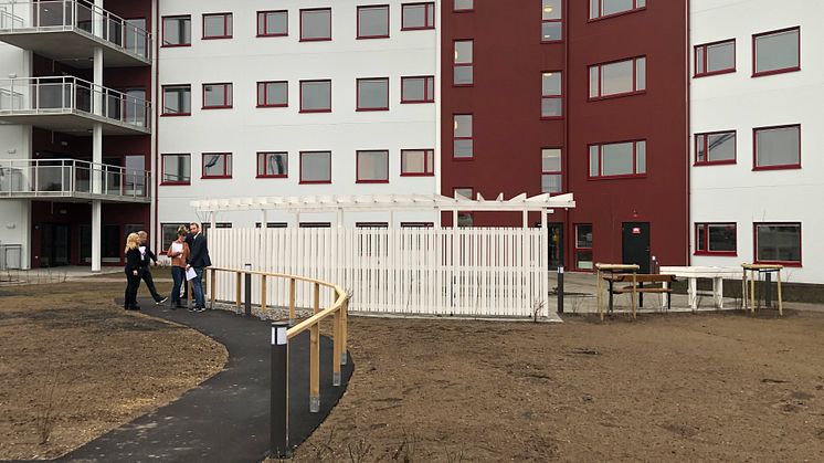 Samhällsfastigheten Björksäter i Hässleholm står nu inflyttningsredo för hyresgästen Attendo.