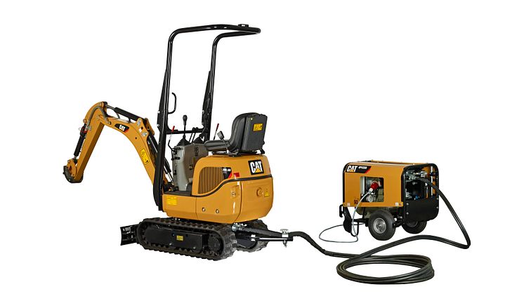 Cat 300.9D VPS hydraulisk minigrävare