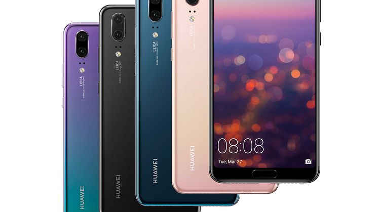  Huawei P20 Pro tilldelas pris av TIPA 