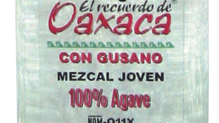 El Recuerdo de Oaxaca Mezcal Blanco 100 % Agave