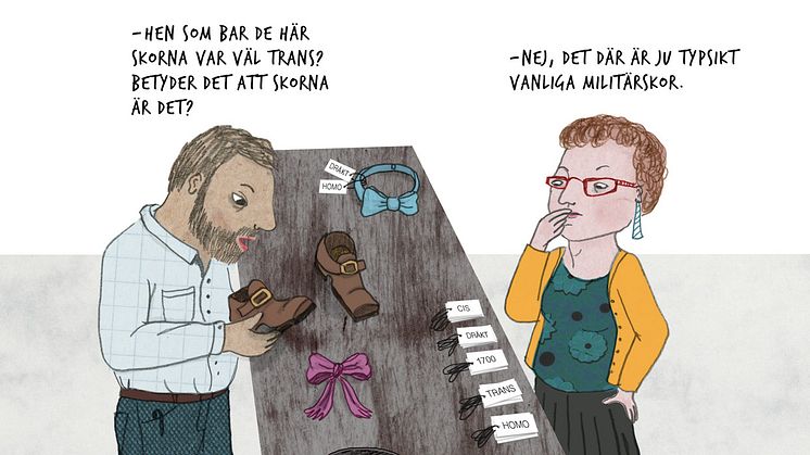 Queera berättelser på Kvinnohistoriskt museum under Umeå Pride