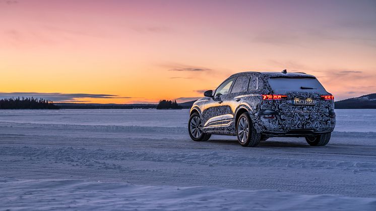 Audi Q6 e-tron prototype