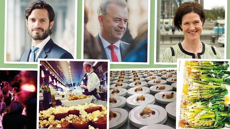 Prins Carl Philip delar ut exportpris på Matdagen