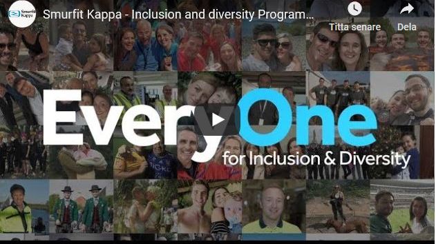 Se filmen om Smurfit Kappas globala inkluderings- och mångfaldsprogram på YouTube
