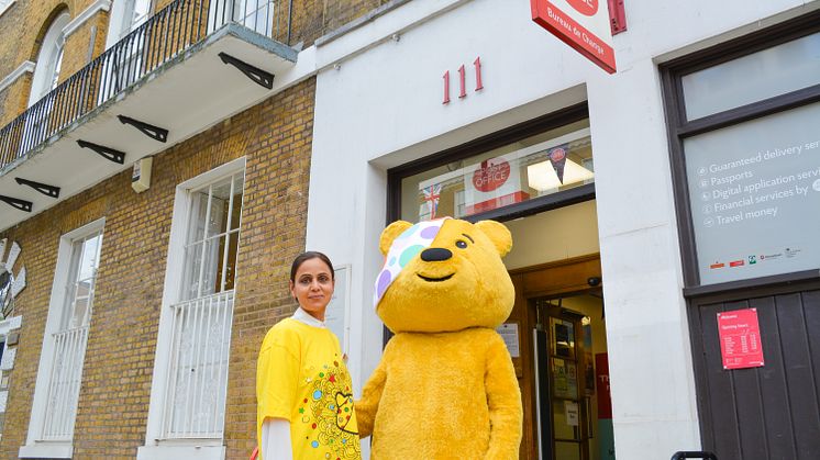 Post Office launch as BBC Children in Need’s Official Cash Partner