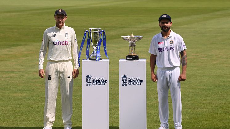 England and India Men to conclude LV=Insurance Test series next year