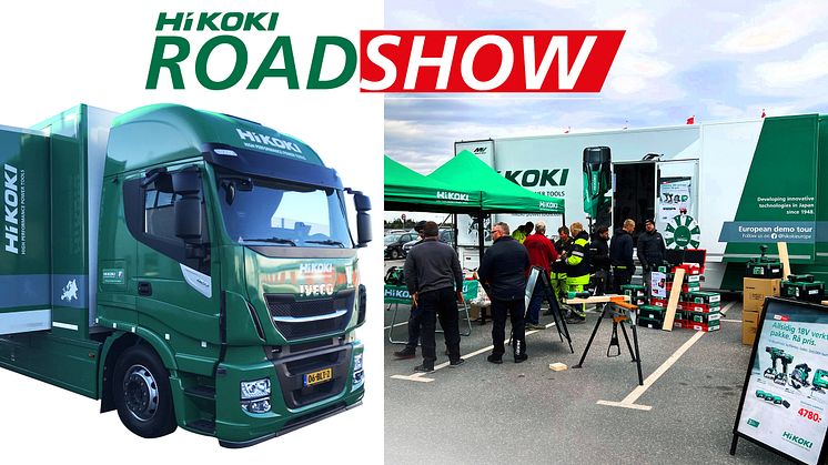Roadshow med HiKOKI Power Tools Norway
