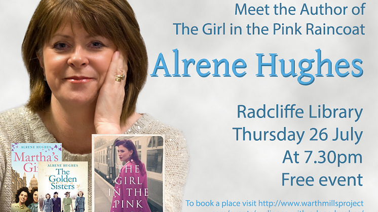 ​Meet author Alrene Hughes at Radcliffe Library