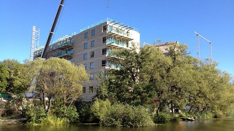 Wåhlin fastigheter bygger sjönära i Sundbyberg