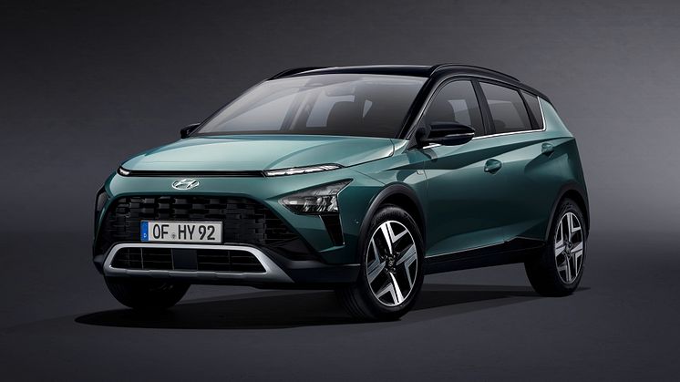 Hyundai presenterar helt nya BAYON, en snygg och elegant crossover-SUV