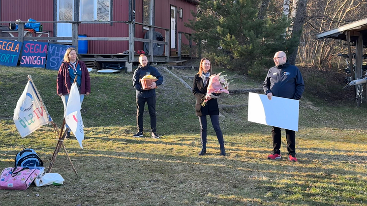 Samband vid utdelning av Årets unga idrottsledare