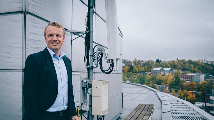 Ny rolle: Jon Christian Hillestad tar steget over fra teknisk direktør til leder for Telia Bedrift.