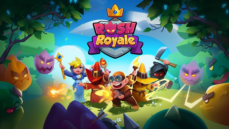 ​MASTER THE MAGIC OF ‘RUSH ROYALE’, AVAILABLE NOW ON IOS AND ANDROID