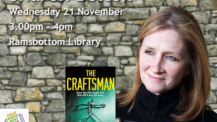 ​Meet thriller writer Sharon Bolton at Ramsbottom Library