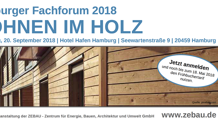 Das ​Fachforum „Wohnen im Holz“ möchte den Blick lenken auf beispielhafte Wohnbauten und dabei sowohl die Frage stellen, wie und warum diese Projekte entstanden sind, als auch, was die Umsetzung weiterer Planungen hemmt. 