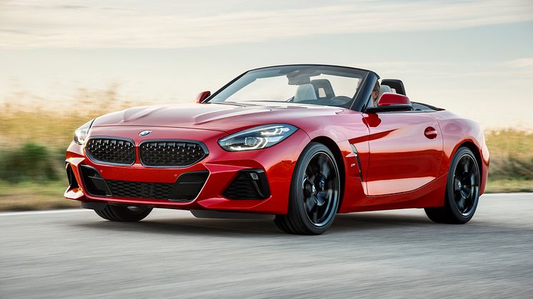 Roadstern är tillbaka: Världspremiär av nya BMW Z4 