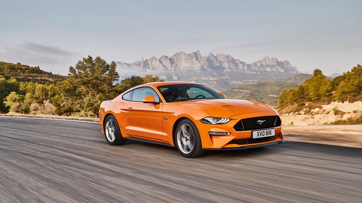 Nya Ford Mustang.