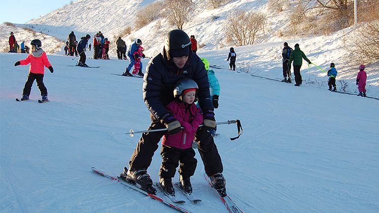 World Snow Day i Hammarbybacken 2016. Foto: Lotte Jernberg/SSF