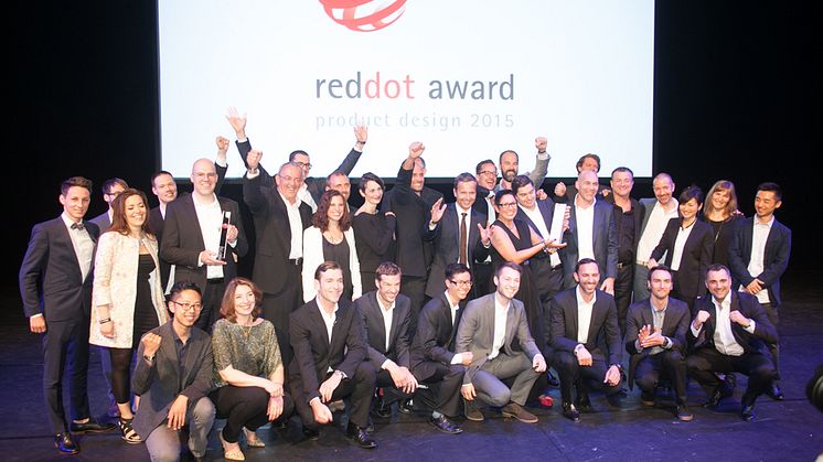 Red Dot Design Award 2015: Prisat designteam hos Bosch hushållsapparater