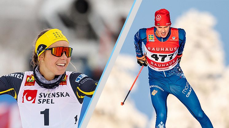 Johanna Hagström och Anton Grahn sätter stjärnglans på Ford Smart Energy Cup respektive BAUHAUS Cup i Falun.