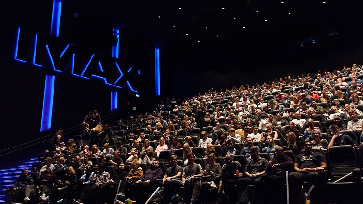 Succé för nya IMAX-biografen på Filmstaden Scandinavia