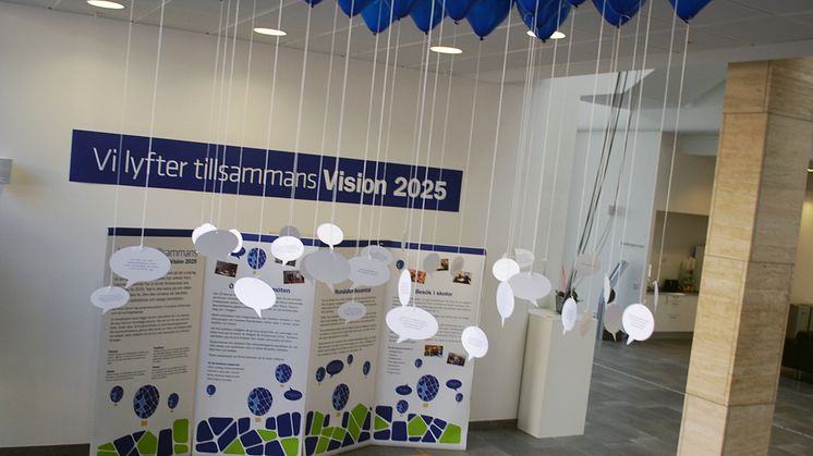 Utställning om Vision 2025: Kristianstad lyfter