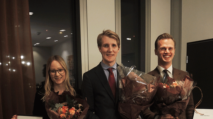 Karolina Carlsson, Anton Eriksson, Christoffer Malmström 