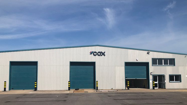 High res image - Cox Powertrain - New assembly facility at Shoreham Airport