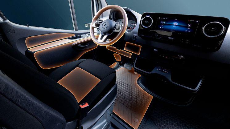 Nye features til fremtidens varebil fra Mercedes-Benz