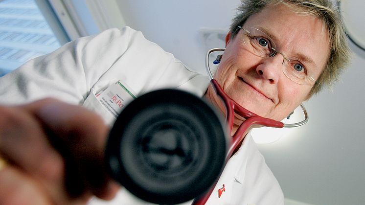 Eva Swahn, ansvarig forskare för studien, professor och överläkare vid Linköpings universitet.