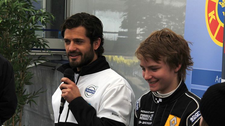 Renault-klasser i STCC får draghjälp av Prins Carl Philip