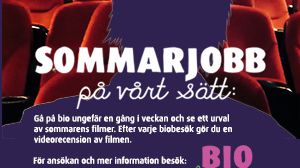 Softaste sommarjobbet: Se filmpremiärer på bio