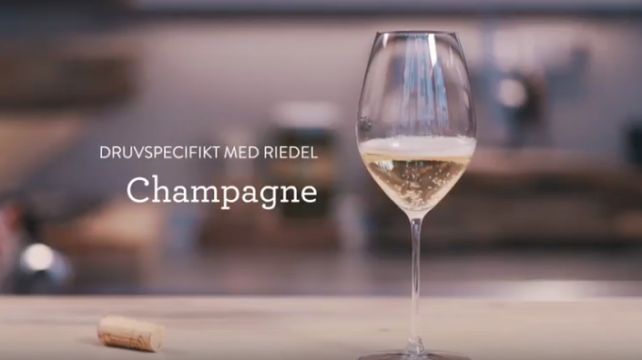 Druvspecifikt med Riedel - Champagne